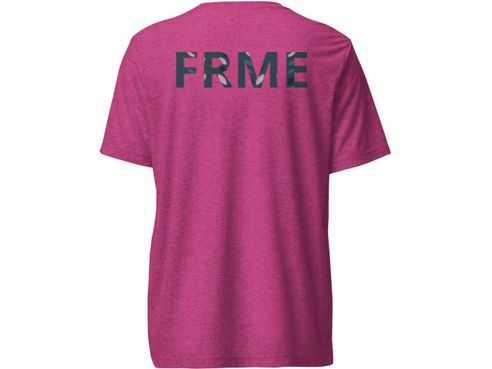 Maroon FRME | Vibe Logo Tee