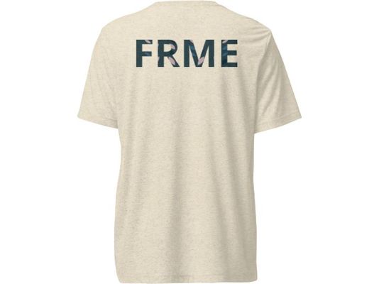 Light Gray FRME | Vibe Logo Tee