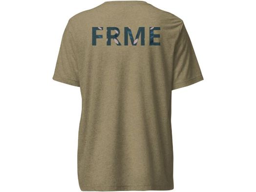 Dim Gray FRME | Vibe Logo Tee