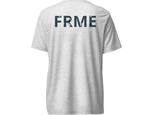 Light Gray FRME | Vibe Logo Tee